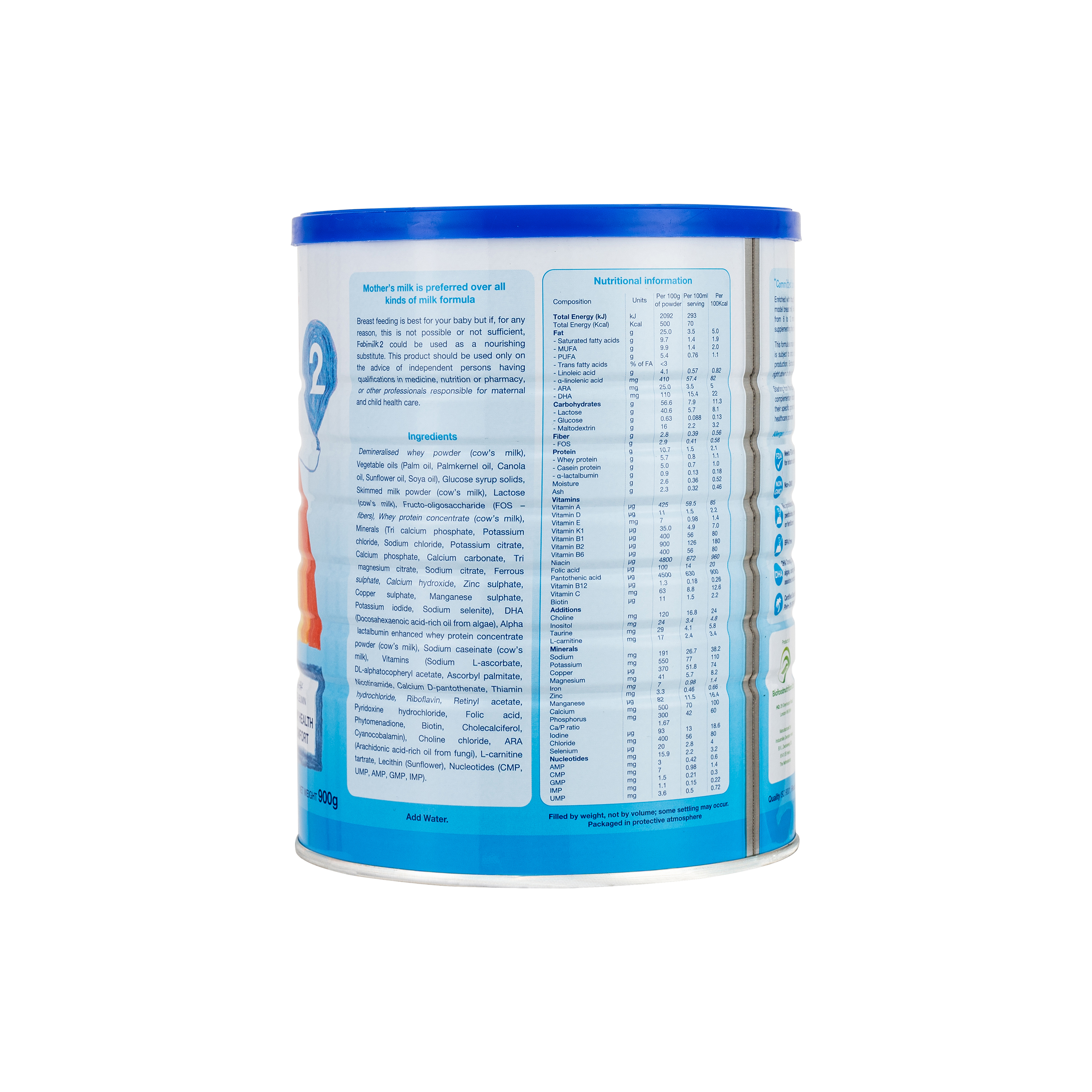 Fabimilk 2 - Tăng cân chuẩn Anh Quốc