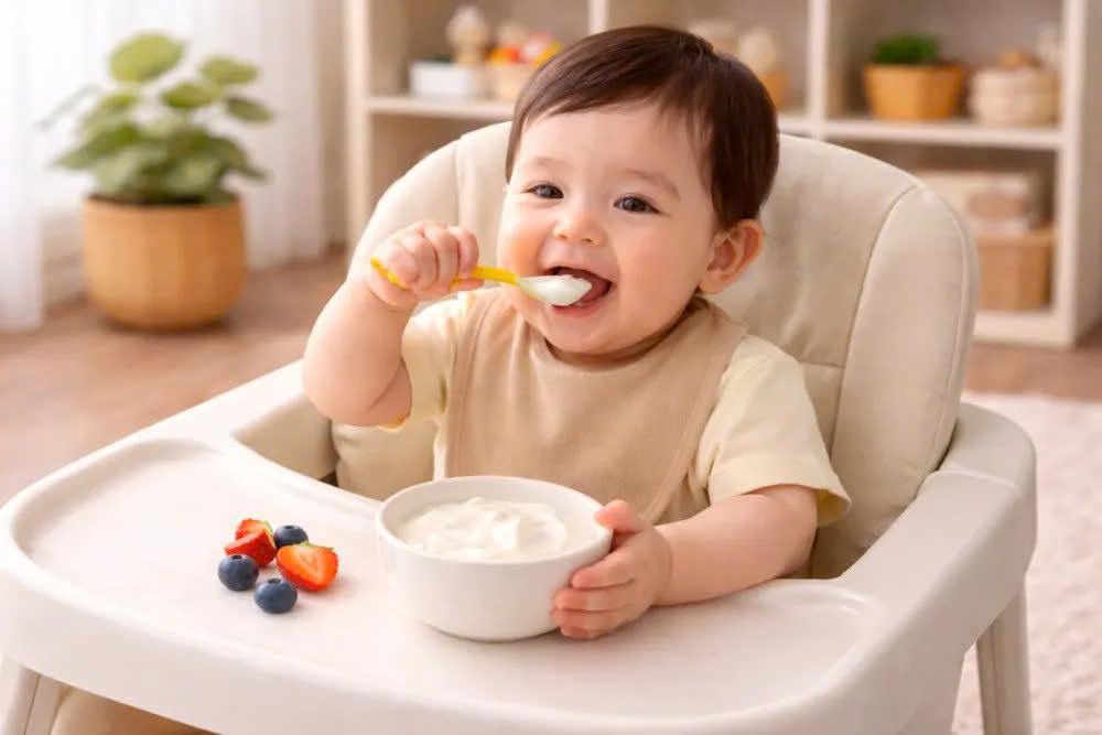Những điều cần biết khi bổ sung sữa chua cho trẻ nhỏ 