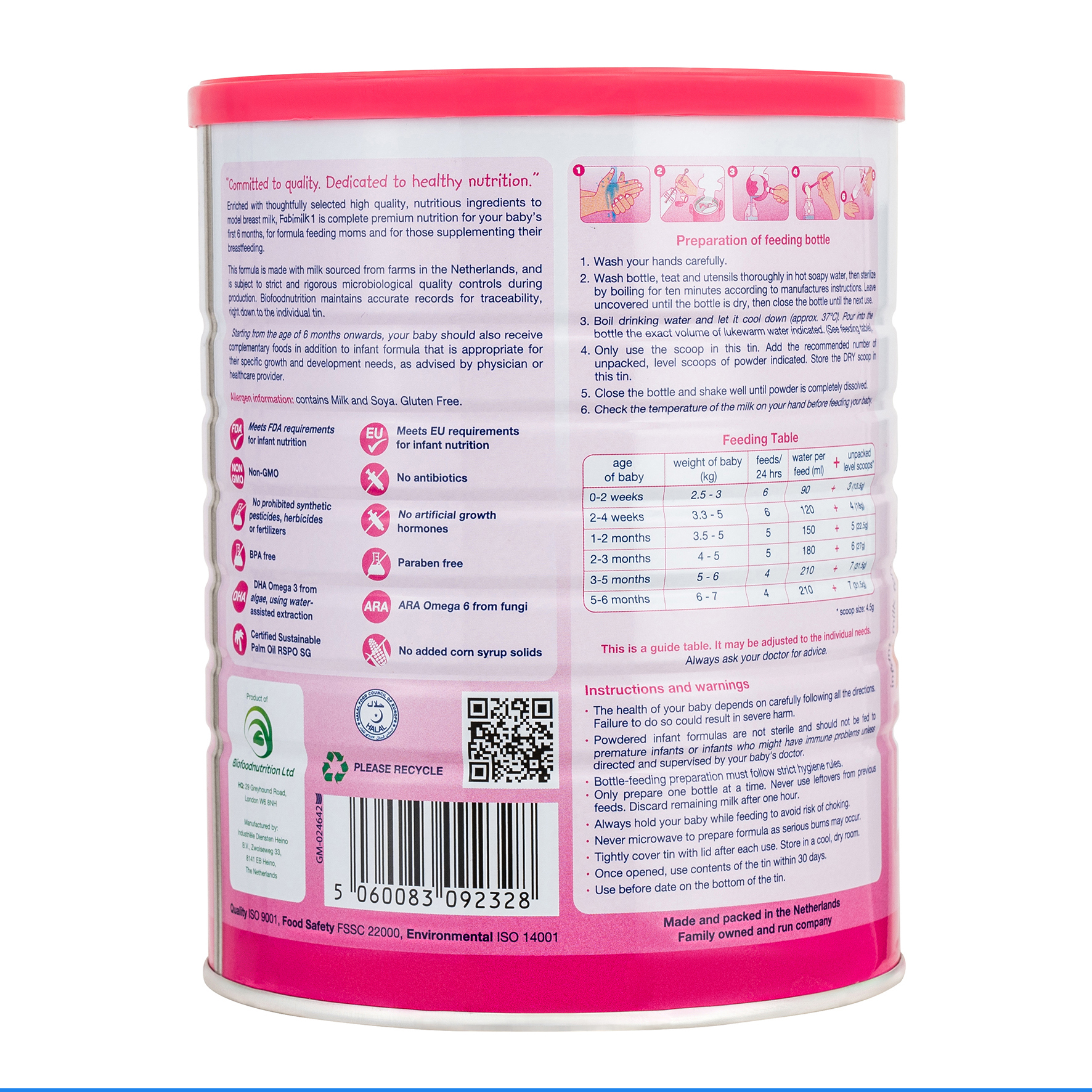 Sữa mát tăng cân Fabimilk 01 sua mat tang can fabimilk 01