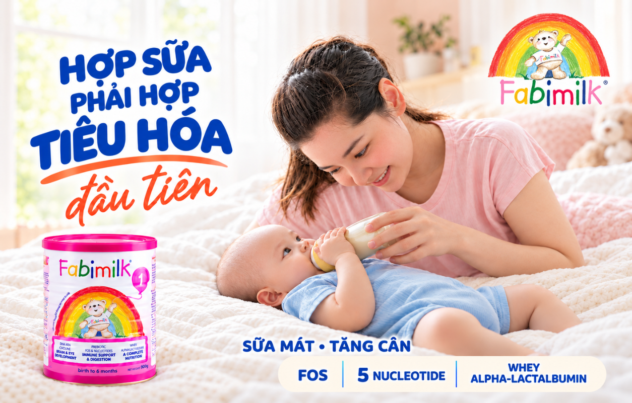 Hợp sữa phải hợp tiêu hóa: Cách chọn sữa phù hợp cho bé