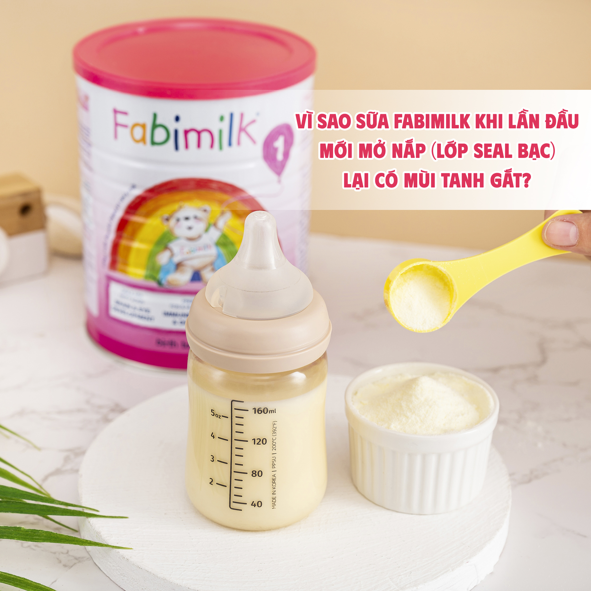 MỞ LON FABIMILK RA MÀ MÙI TANH GẮT!?
