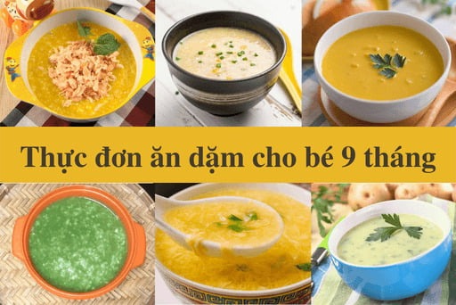 NHỮNG MÓN CHÁO ĂN DẶM SIÊU DINH DƯỠNG PHÙ HỢP VỚI BÉ 9 THÁNG TUỔI NHỮNG MÓN CHÁO ĂN DẶM SIÊU DINH DƯỠNG PHÙ HỢP VỚI BÉ 9 THÁNG TUỔI