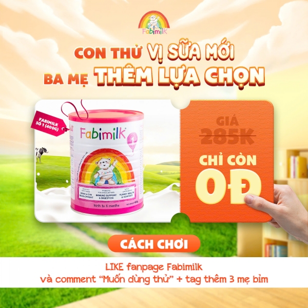 [MINIGAME GROUP] CON THỬ VỊ SỮA MỚI, BA MẸ THÊM LỰA CHỌN