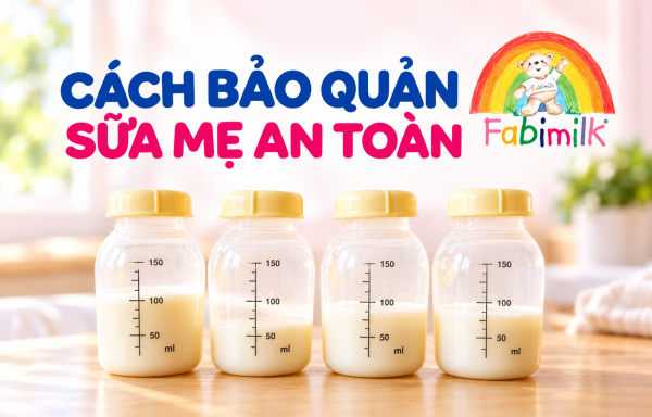 Cách bảo quản sữa mẹ an toàn: Hướng dẫn mẹ trữ lạnh, rã đông và hâm sữa