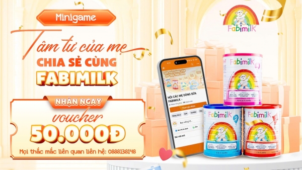 TÂM TƯ CỦA MẸ, SẺ CHIA CÙNG FABIMILK